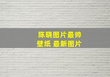 陈晓图片最帅壁纸 最新图片